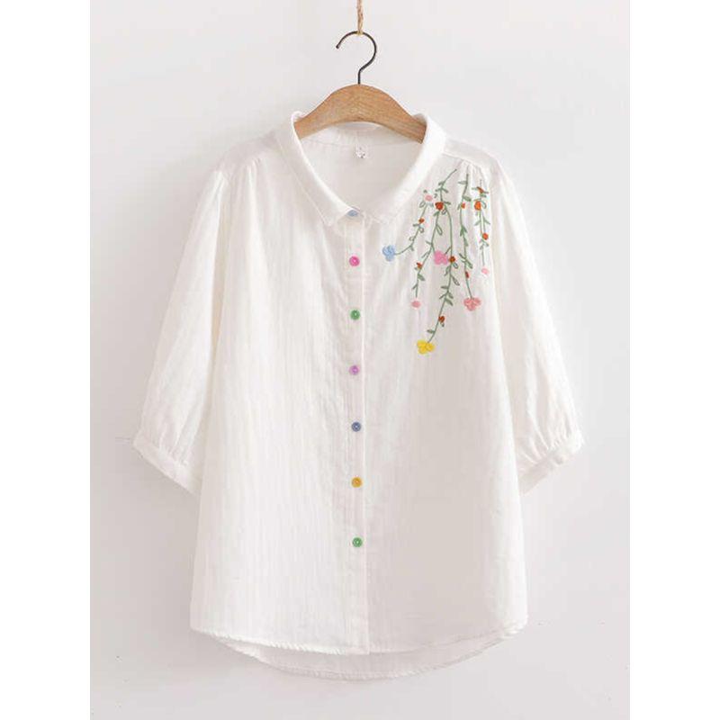 

Трехмерный рукав до локтя летний свободный цвет пряжка артистичный крючок 0039 White Half Length M 45.00 kg-65.00 kg