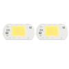 2 szt. LED COB Chip Wysokiej Mocy Bezsterownikowy Zintegrowany SMD Koraliki Lampy Światło Wydajne Flip Koralik Lampy COB Zimne Światło 20W