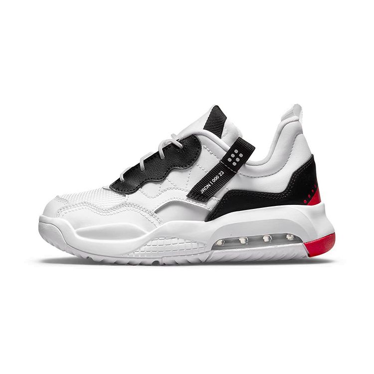 Jordan MA2 Non-Slip Durable Low-Top Kids Running Shoes Kids Sneakers Black White CW6595-106
