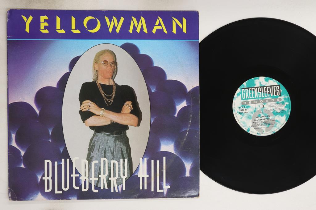 LP Record YELLOWMAN - Blueberry Hill GREL107 Greensleeves Re 1987 US Reggae, Ska & Dub Used