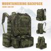 50L Tactical Backpack for Men Mountaineering 3P Assault Pack EDC Molle Survival Bag for Hiking and Hunting