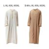 Langes Gewand Herren Kaftan Herrenkleidung Abaya Strapazierfähig Lässiges Hemdkleid Roben Naher Osten