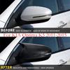 For Kia Optima K5 2011-2015/2016-/- Car Sticker Rearview Side Mirror Cover Wing Cap Exterior Case Trim Carbon Fiber