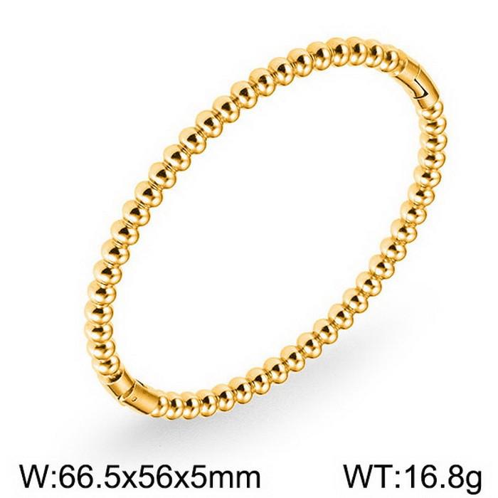 Women's Minimalist Bamboo Joint Titanium Steel Bracelet - Light Luxury, Exquisite High-End Design