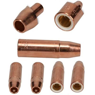 Metal Fabrication As The Picture 23-50 Welding Compatible With Gas Diffusers Nozzle Copper Nozzle 5 Pack Nozzles