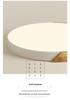 Natural Wood LED Ceiling Lamp for Bedroom and Living Room