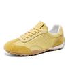 Women's Summer Cowhide German Training Shoes - Breathable, Comfortable, Lace-up, Soft Sole, Versatile Casual Sports Sneakers
