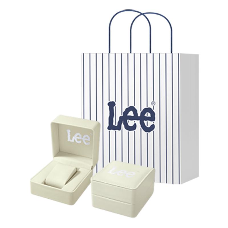 Lee Wrist Watch Quartz Movement Steel Strap White Dial Women's Watch Classic Holiday Love Confession Box M485G
