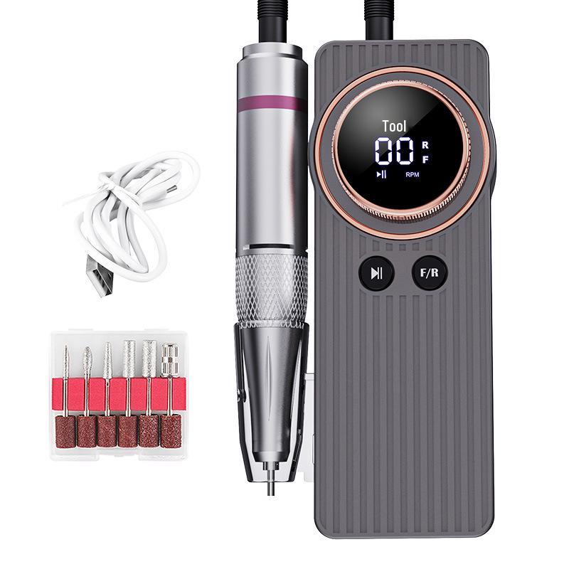 

Rechargeable High-Speed 35,000 RPM Portable Nail Drill & Polisher