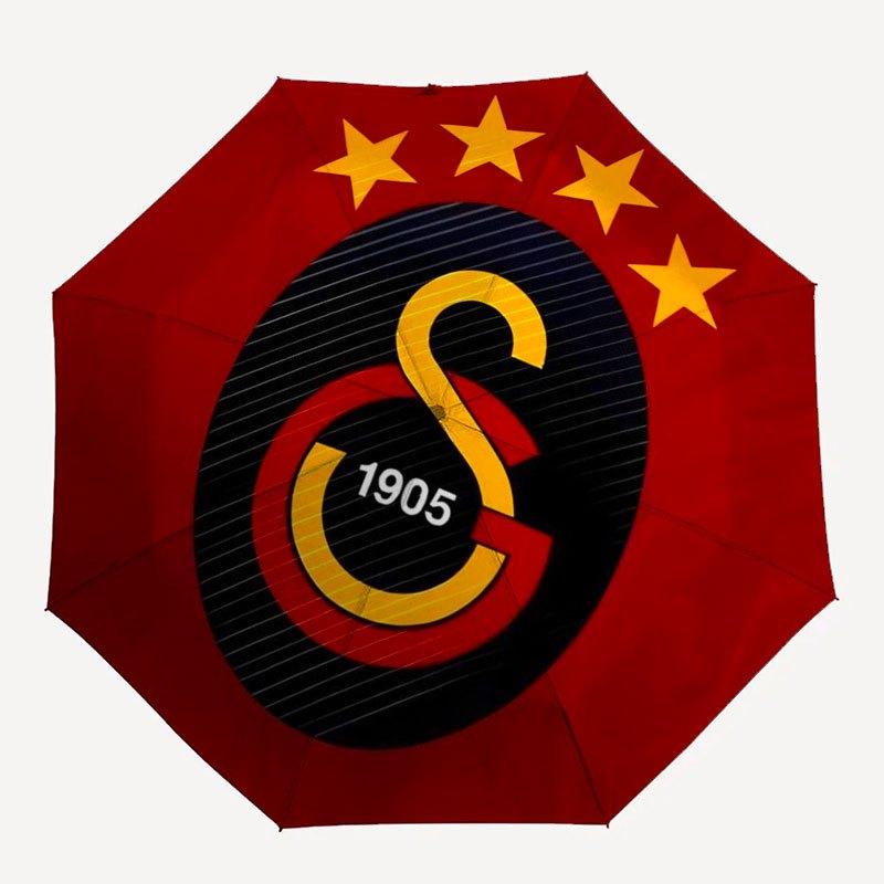 Galatasaray Logo Sticker-Official Turkish Football Club EmblemUmbrella with Cute Design,Portable 3-Fold Compact Umbrella for Men&Women,Valen