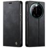 For Xiaomi 17 Ultra / Xiaomi 17 Luxury Wallet Case, Retro PU Leather Flip Cover with RFID Blocking Card Holder, Magnetic Closure