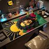 Bob Marley Large Mouse Pad Gamer Mousepad Desktop Mouse Pad Non-Slip Rubber Bottom Perfect Gift for Gamers