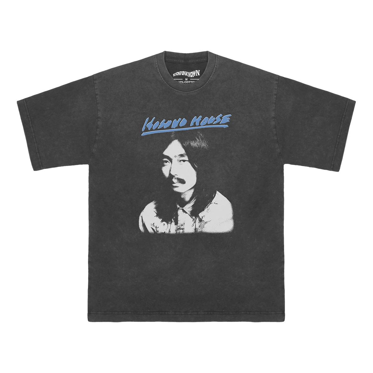 Haruomi Hosono TShirt Hosono House Psychedelic Rock Jazz YMO Yukihiro Takahashi Music Mens Summer Printed Cotton Short Shirt S