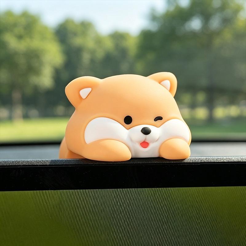 Cute Cartoon Car Dashboard Doll Car Screen Interior Decor Ornament