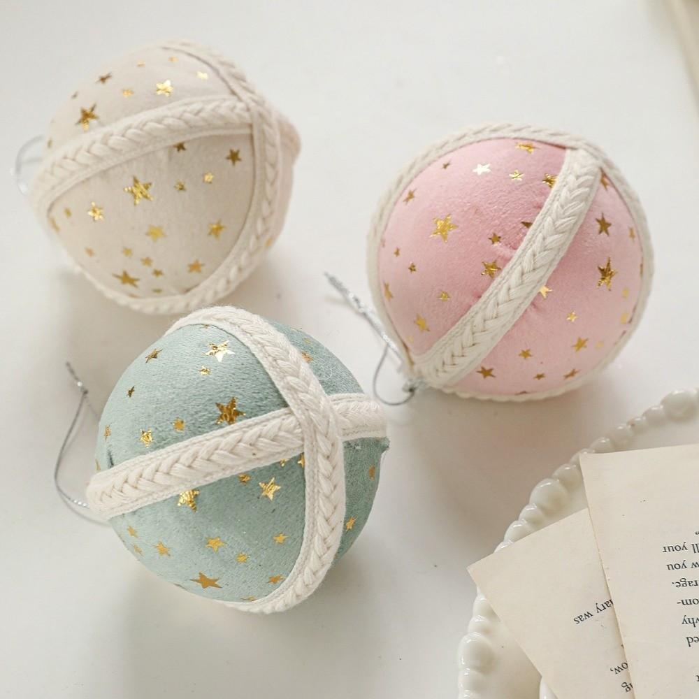 8CM Christmas Ball Ornament Shatterproof DIY Crafts Christmas Hanging Balls Foam Christmas Tree Pendant Home Decoration