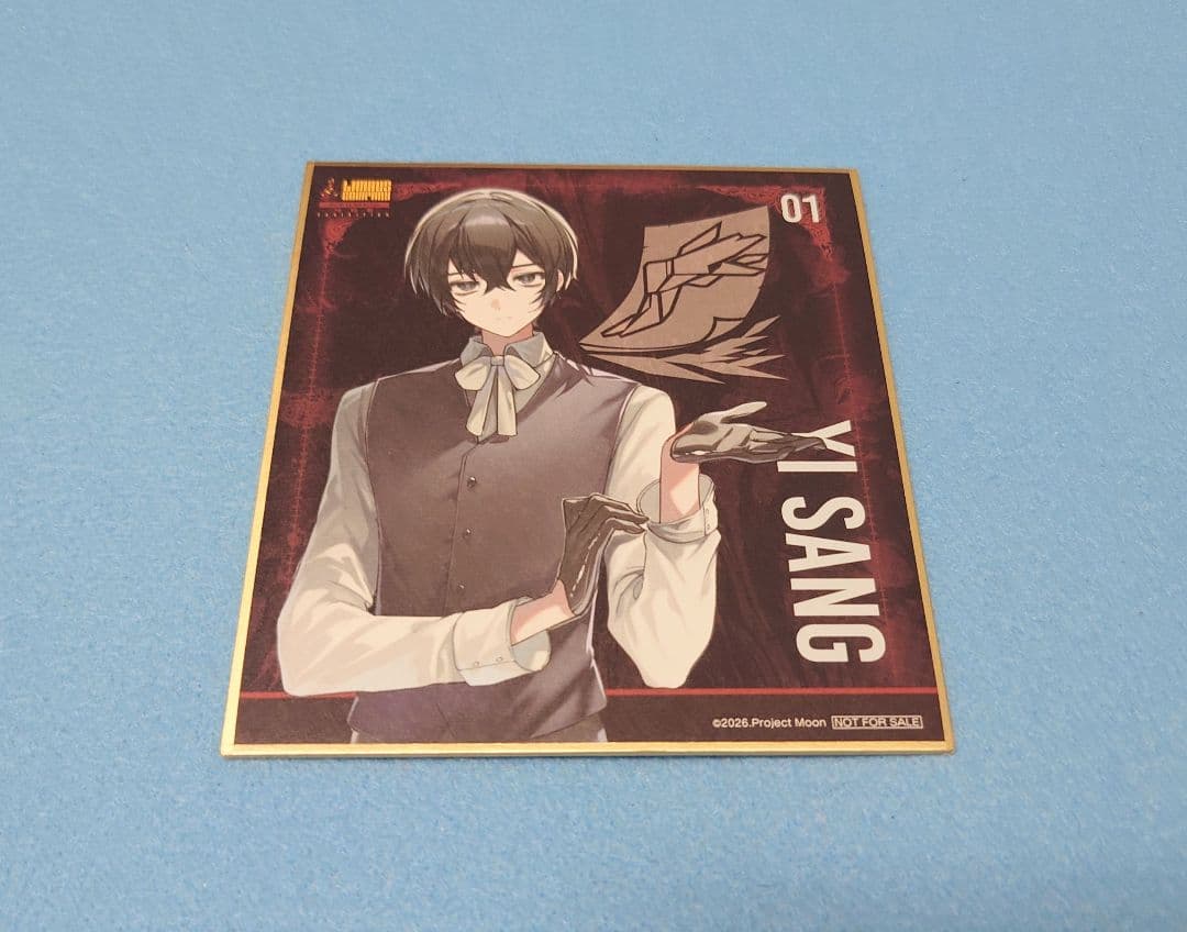 [USED] Limbus Company Limbus Exhibition Isan Autographed Card Admission Bonus