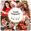 Frohe Weihnachten Banner Indoor Weihnachten Hängbare Türdekoration Frohe Weihnachten Wirbeldekoration Feiertag Geburtstagsdekoration