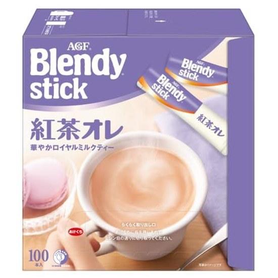 AGF Blendy Stick Tea Ore 100 Sticks Milk