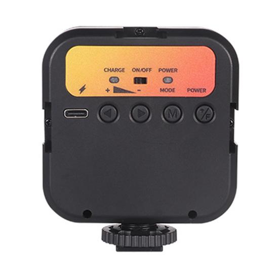 1 Set Video Light Triple Colors High Light Efficiency Spliceable Outdoor Live Square Soft Light for Indoor