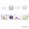 A52E DIY Epoxy Resin Bracket Holder Silicone Geometric Mold Handmade Gadgets Fondant Mould for Kids Adults