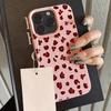 Black Leopard Design PU Leather Phone Case For iPhone 16 Pro 17 15 14 Plus 13 12 11 Pro MAX 17 Air 16E Bumper Back Cover