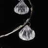   LED Christmas   27LED Battery Operated Night Light with Sparkling   Pendants for Home Bedroom Party Decoration  