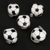 Faux Leather Footbag Cartoon Expression Number Football Basketball Baseball Throwing Beanbag Toy Kids Indoor Outdoor Play Handmade Kickball