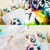 Football Series 3D Digital Printing Three-Piece Bedding Kit Bed Sheet Quilt Cover