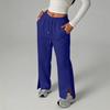 Women's Fashion Casual Wide Leg Sweatpants with Split Hem for Everyday Wear