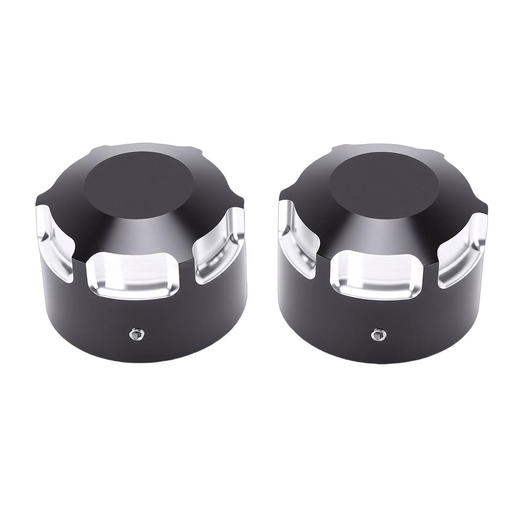 2pcs Rear Axle Nut Covers Caps Aluminium Alloy Rustproof Replacement for Spyder All Models 2008 to Later