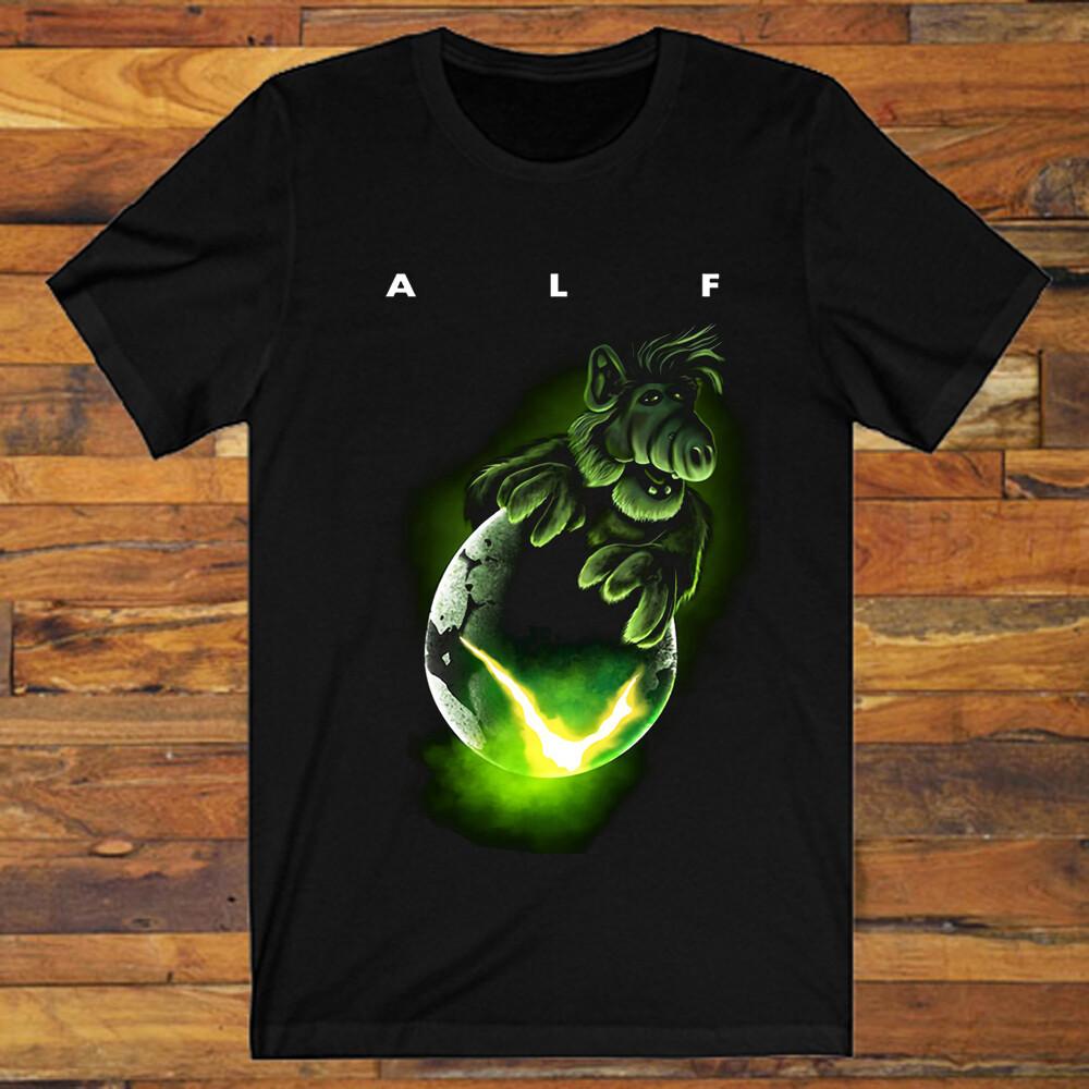ALF Alien Movie TV Show Men's Black S-3XL Unisex T-Shirt