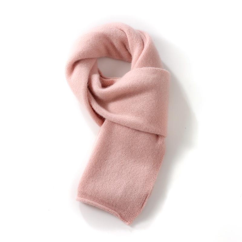 Premium 100% Cashmere Thick Knit Scarf for Parent-Child/Couples