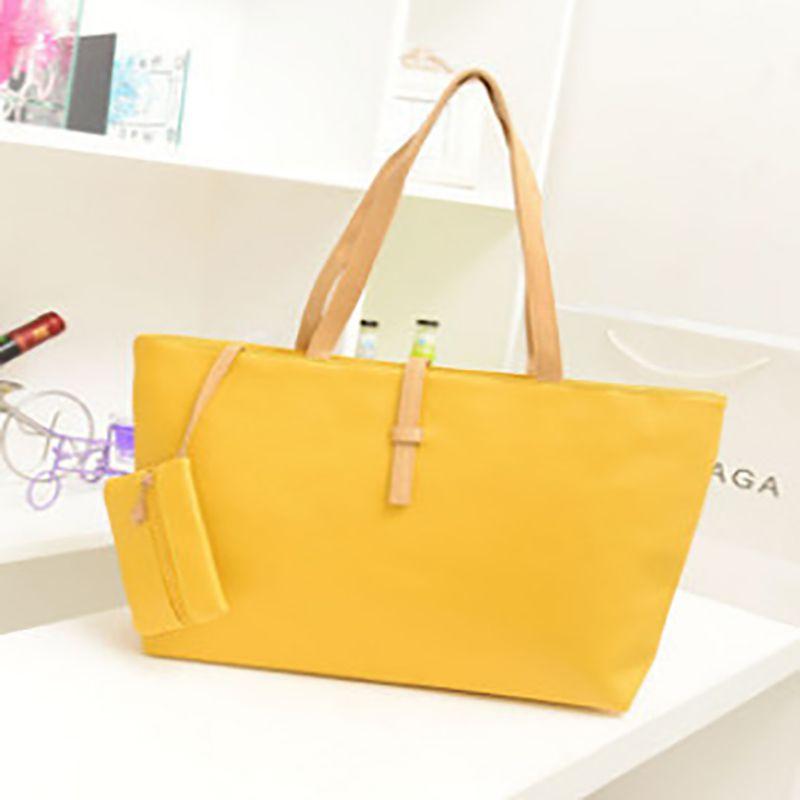 

Stylish And Versatile Faux Leather Shoulder Bag For Women With Multiple Storage Options Yellow