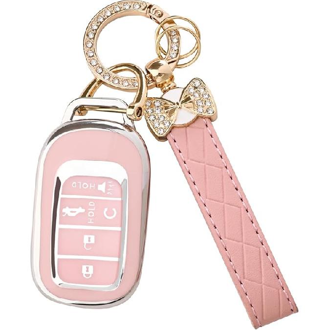 For Ford Key Fob Cover - Soft TPU Key Case Holder Car Key Case Shell Protection For Expedition Bronco Explorer Fusion Escape Lincoln Corsair Nautilus