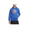 Nike X LPL League Of Legends Pro League Summoner Player Letter Solid Color Hoodie Men Hoodie Blue CW4329-474