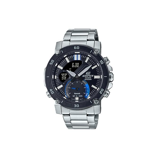 CASIO Men EDIFICE Black Watch ECB-20YDB-1APR ECB-20YDB-1APR Black Dial
