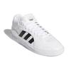 Adidas Tyshawn White Black Unisex Sneakers Cloud-White Core-Black H04931