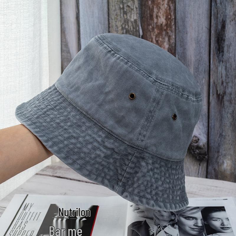 Unisex Washed Bucket Hat - Universal Outdoor Sun Protection for All Seasons