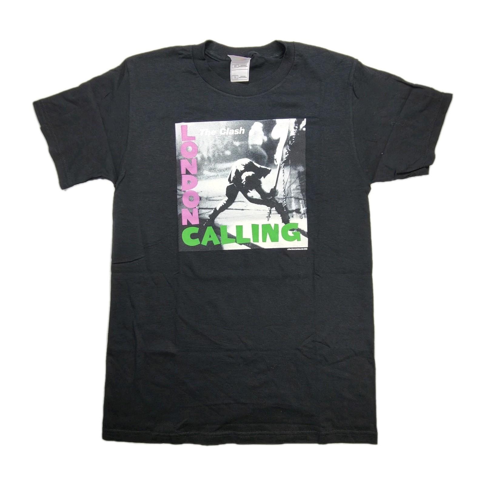 The Clash London Calling T-shirt Adult S Vintage 2003 Punk Rock Retro UK NOS XL