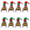Mini Santa Hat and Scarf Kit for Wine Bottles Enhances Festive Atmosphere at For Christmas Parties and Holiday Events