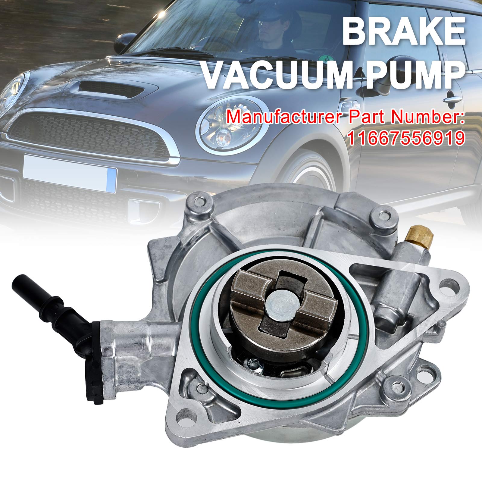 

Вакуумный насос тормозов 11667556919 Для Mini R55 R56 R57 R58 R59 Cooper S & JCW