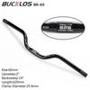 BUCKLOS Manubrio MTB 580/620/720/780MM Manubrio a Rondine per Bicicletta 25.4MM 31.8MM Manubrio per Mountain Bike in Alluminio Riser Bar