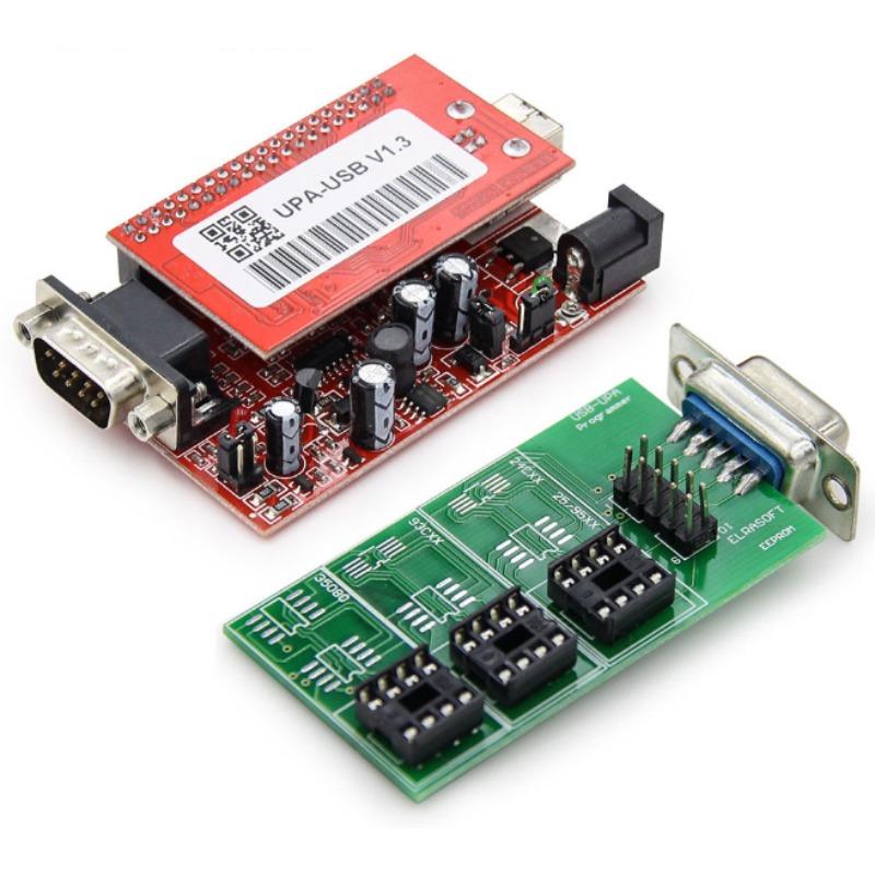 

UPA-USB V1.3 Main Unit High Quality ECU Chip Tunning UPA USB with 1.3 Eeprom Adapter ECU Programmer Lowewst Support More Cars червоний