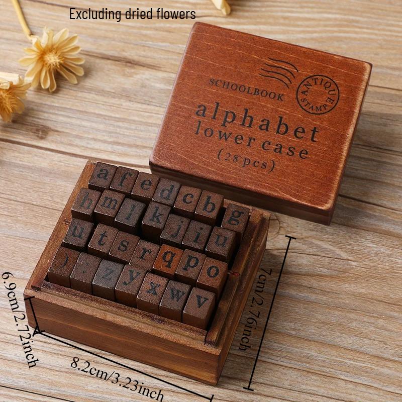 1pcs Vintage Creative Exquisite Compact Portable Letter Seal Diary Seal Case/Digital Weather Series