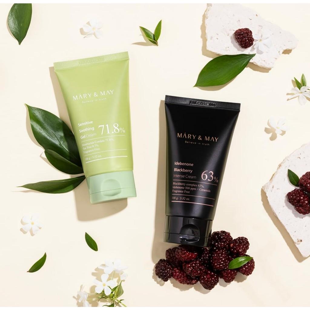 [Mini] Mary&May Idebenone Blackberry Complex Intense Cream, 12g
