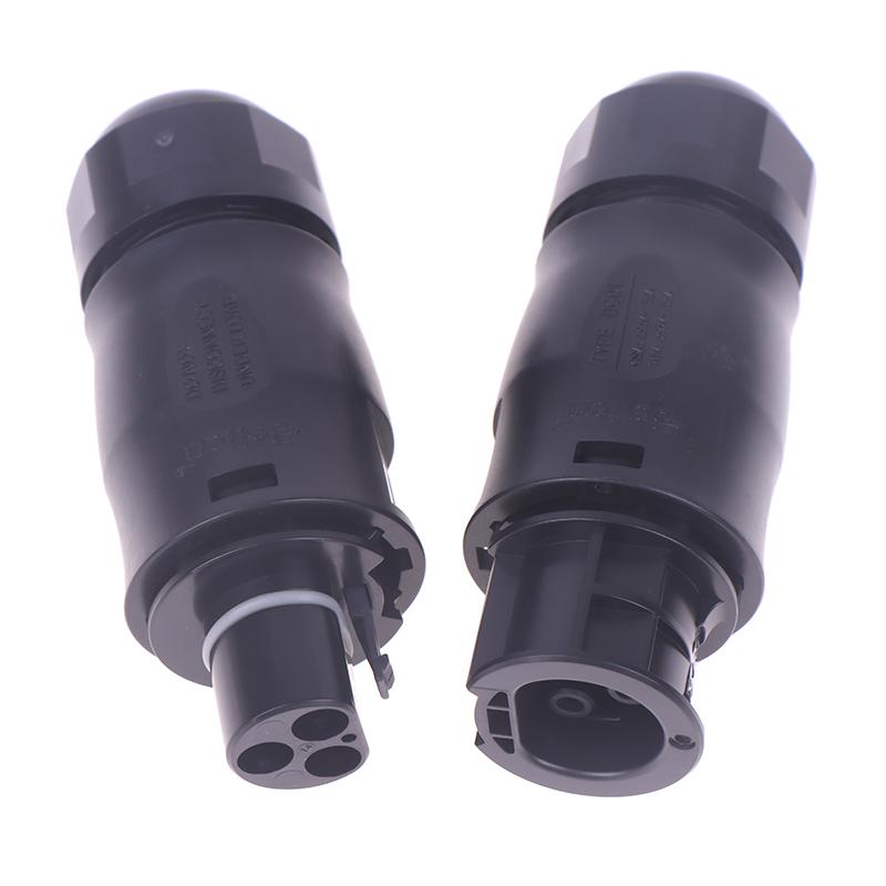 BC01 3 Pin Connector AC Male Female IP68 For Solar Grid Tie Micro Inverter Hoymiles Deye APsystems PV Panel Power Setup Adapter