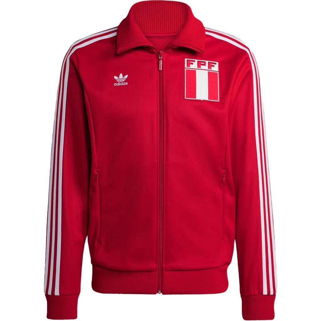 Adidas Originals Full Zip Funnel Neck Long Sleeve Slim Fit Jacket Unisex jackets JM7309