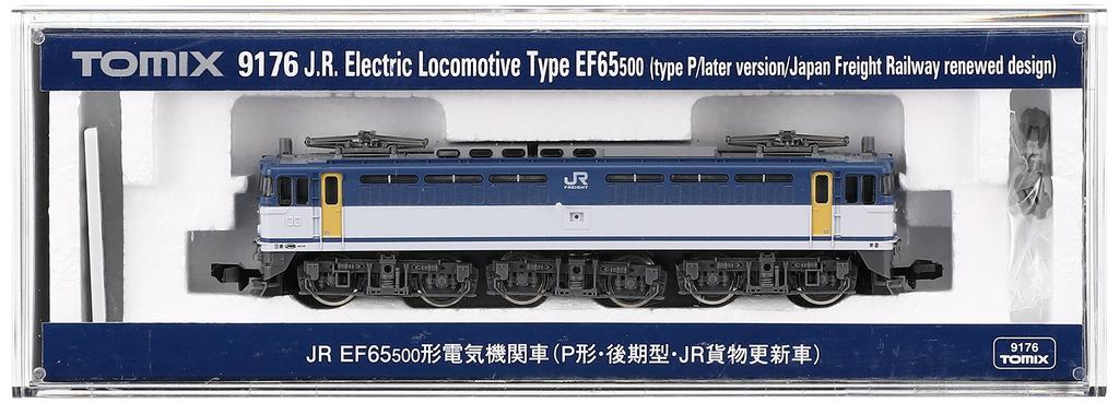 TOMIX N Gauge Lokomotiva P Typ Pozdní Model JR Freight Obnovené Vozidlo 9176 Železniční Model Elektrická Lokomotiva EF65-500