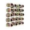 Premium 3/8-24 Inverted Tube Nuts Set for 3/16 Inch Brake Line Tubing