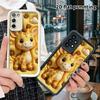Phone Case: 2D Flat Design Suitable for Samsung Galaxy A34 A35 M05 M06 S20 S22 S21 FE Plus 5G Protective Case, Creamy Yellow Giraffe, Perfect Christma